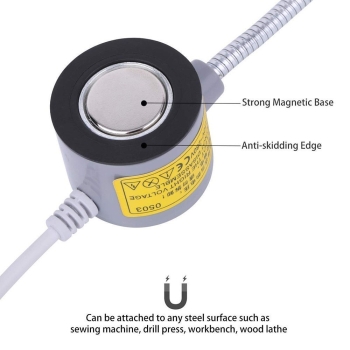 Lampka maszynowa LED COB 6 W z magnesem AC/DC 85V-2650V [22050000522]